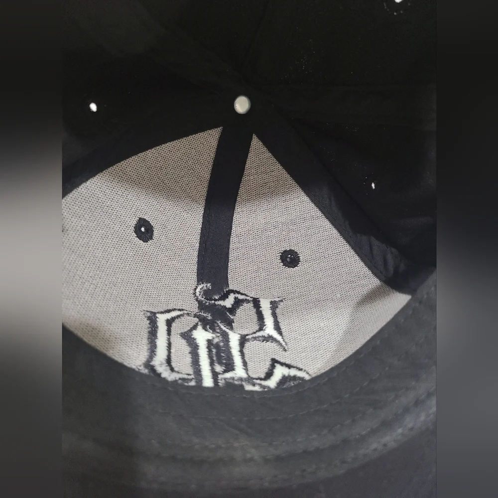 South Pole Black Embroidered Cap Sz.6 3/4 Boys L-XL